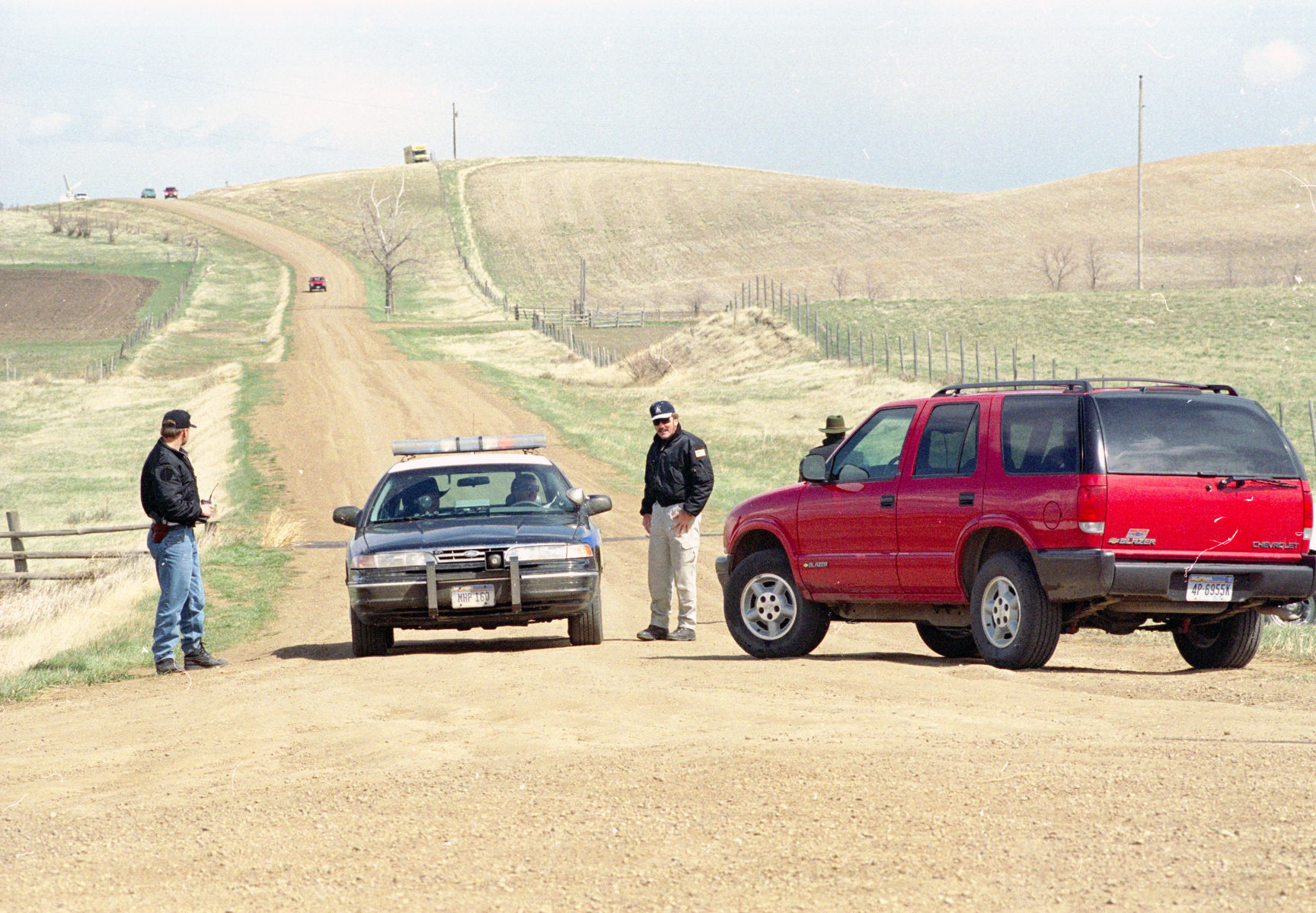 Security checkpoint, May 3, 1996